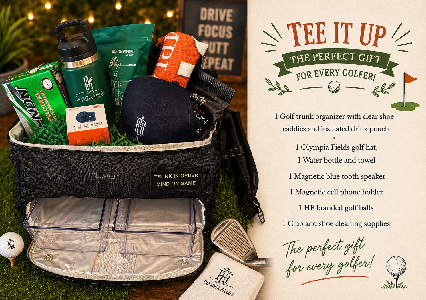 Tee it Up golf basket