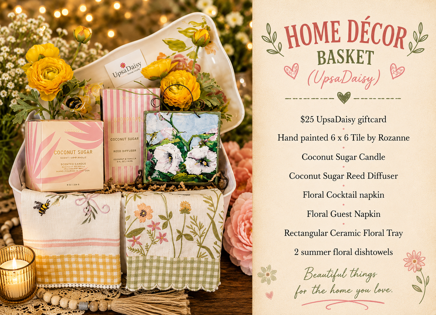 Home décor basket
